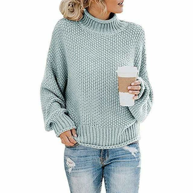 Ana&José | JERSEY DE CUELLO ALTO PARA MUJER