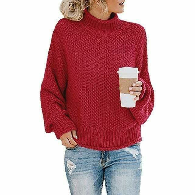 Ana&José | JERSEY DE CUELLO ALTO PARA MUJER