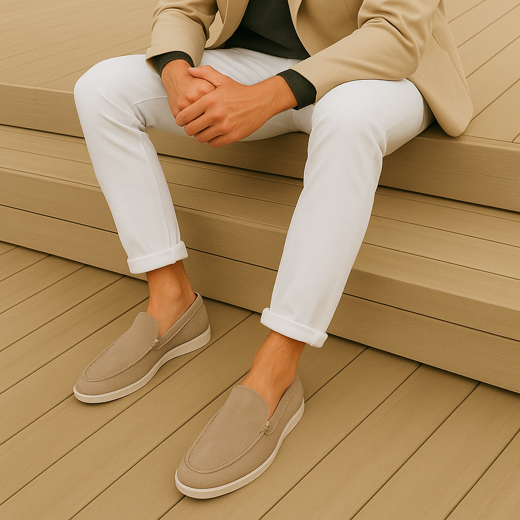 Lenoir™ | Mocasines de ante elegantes