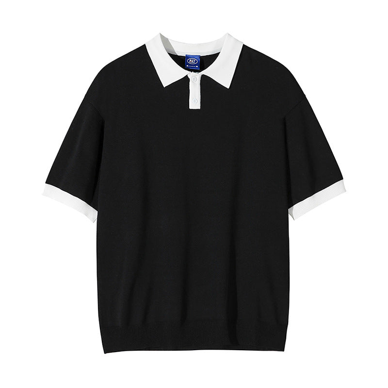 AnaJosé™ Polo de manga ancha para hombre