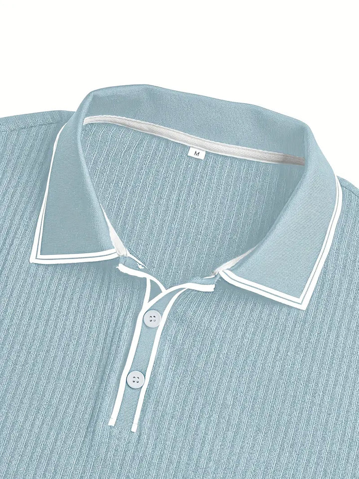 AnaJosé™ — Polo elegante de manga corta