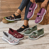 Ana&José | ZAPATILLAS BORDADAS FLORALES PARA MUJER