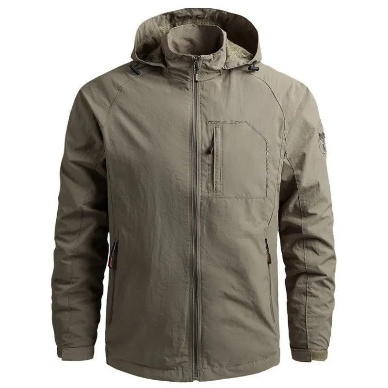 Chaqueta Cargo Impermeable y Transpirable para Hombres