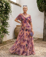 Ana&José™ | Vestido maxi elegante para fiesta con escote en corazón