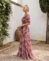 Ana&José™ | Vestido maxi elegante para fiesta con escote en corazón