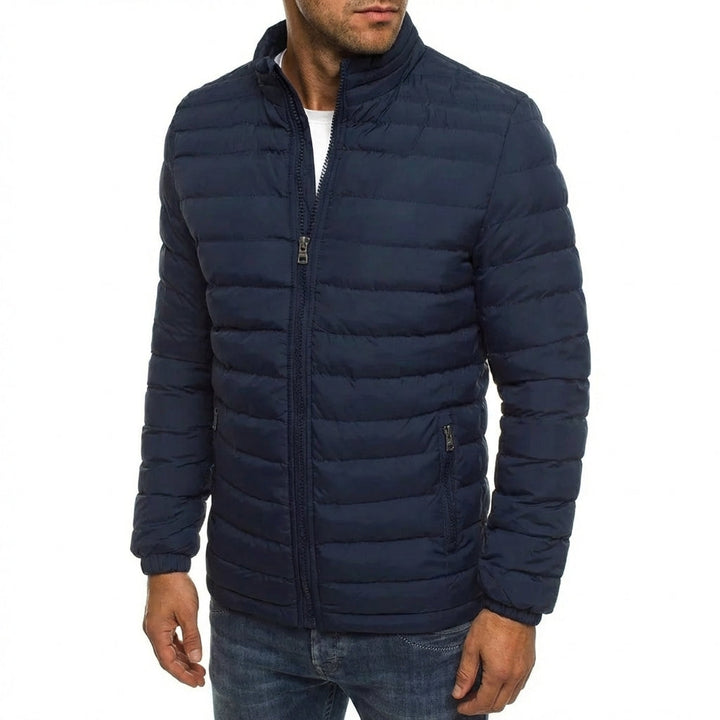 LAURENT MONACO | CHAQUETA PUFFER QUILTADA ESTILO URBANO PARA HOMBRES