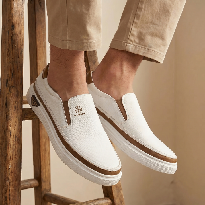 TORINO – Zapatilla Hombre Slip-On de Cuero