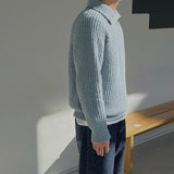 AnaJosé™ | Sudadera Azure con media cremallera