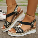 Ana&José | SANDALIAS CLÁSICAS CON CUÑA PARA MUJER