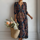 Ana&José | VESTIDO ESTAMPADO BOHO PARA MUJER