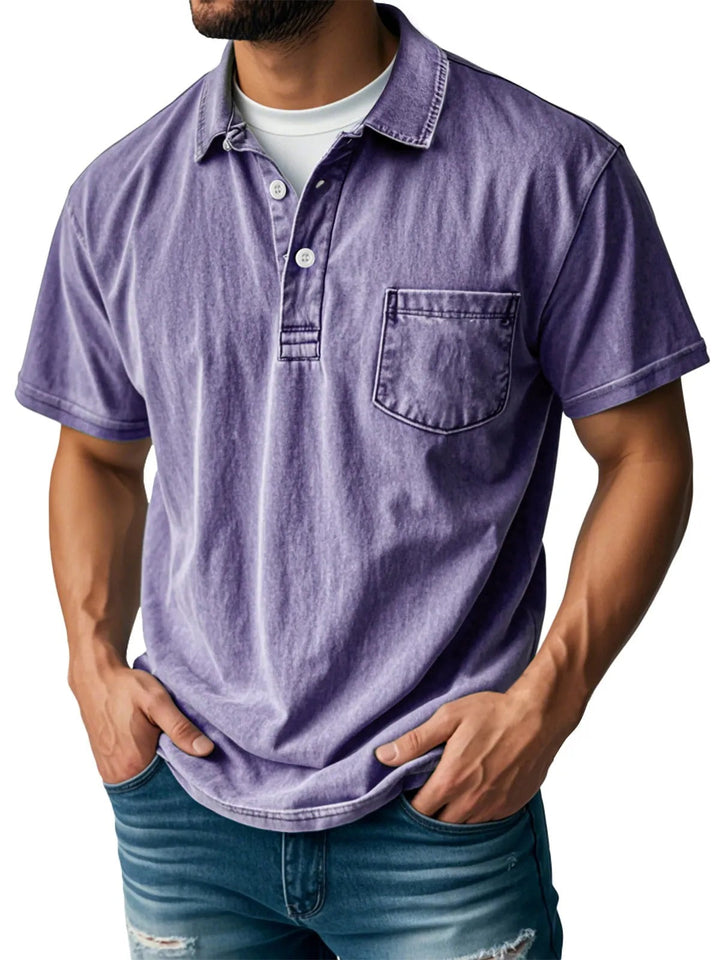 Donald | Camisa Polo de Manga Corta Estilosa