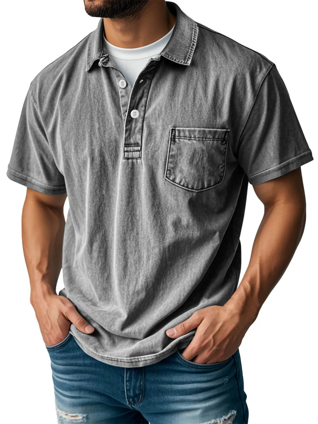 Donald | Camisa Polo de Manga Corta Estilosa