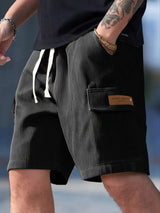 Bermuda hombre algodón acanalado estilo urbano - Camus