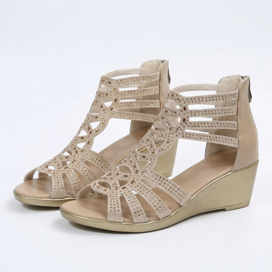 Ana&José™ | SANDALIA DE CUÑA CHIC PARA MUJER