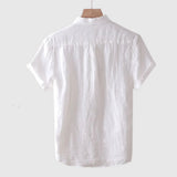AnaJosé™ — Camisa de manga corta con botones, estilo elegante