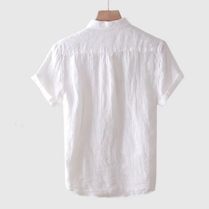 AnaJosé™ — Camisa de manga corta con botones, estilo elegante