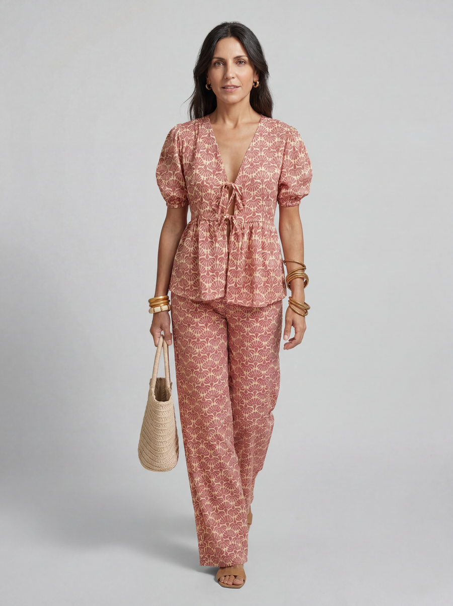 Ana&José™ | Conjunto Casual Chic de Dos Piezas