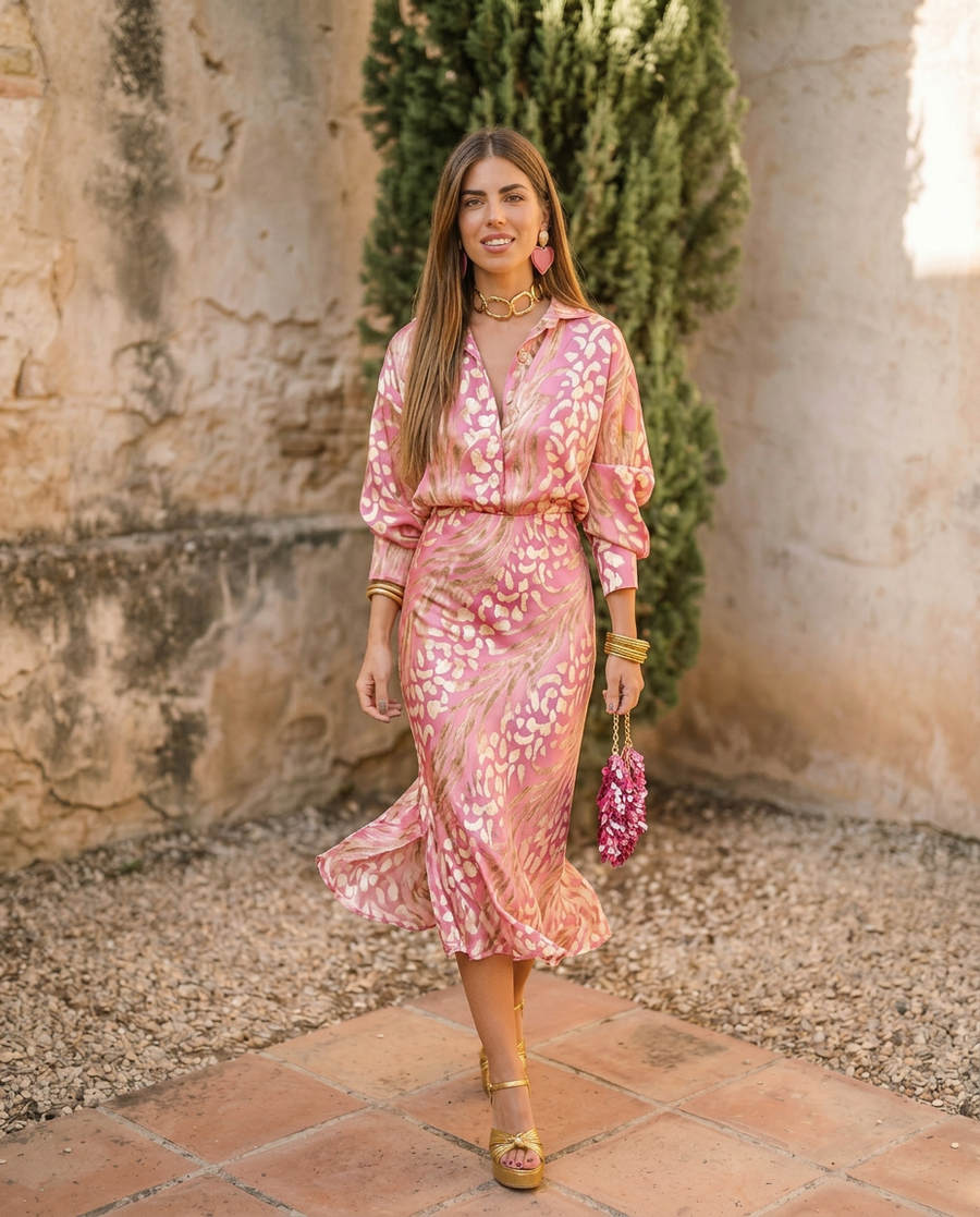 Ana&José™ | Vestido de dos piezas elegante de evento