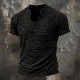 Ana&José™ | Camiseta vintage con cuello en V