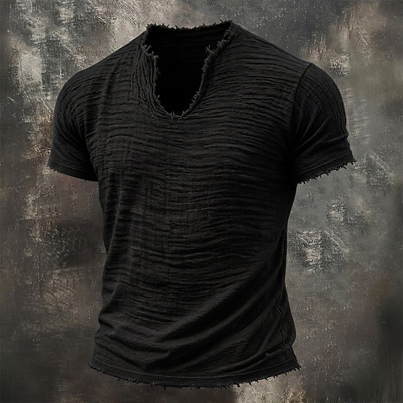 Ana&José™ | Camiseta vintage con cuello en V