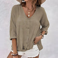 Eva™ | Camiseta de verano con cuello en V