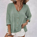 Eva™ | Camiseta de verano con cuello en V