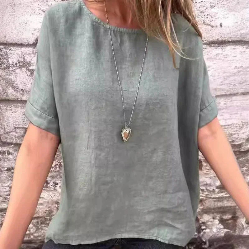 Elia™ | Blusa fresca con estilo natural y relajado