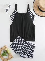 Ana&José™ | 🏖️ Verano Ardiente – 50% DESCUENTO 👙 Conjunto de Bikini de Dos Piezas para Mujer con Lunares