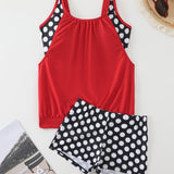 Ana&José™ | 🏖️ Verano Ardiente – 50% DESCUENTO 👙 Conjunto de Bikini de Dos Piezas para Mujer con Lunares