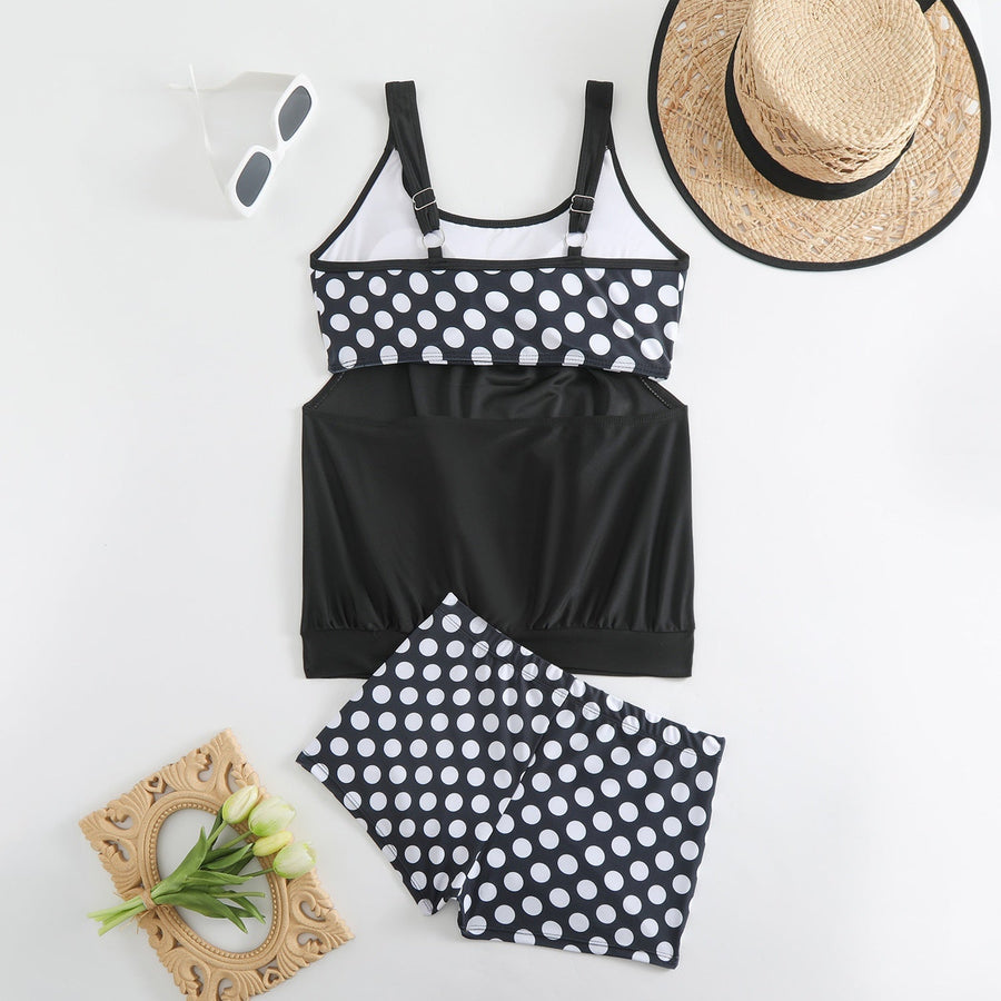 Ana&José™ | 🏖️ Verano Ardiente – 50% DESCUENTO 👙 Conjunto de Bikini de Dos Piezas para Mujer con Lunares