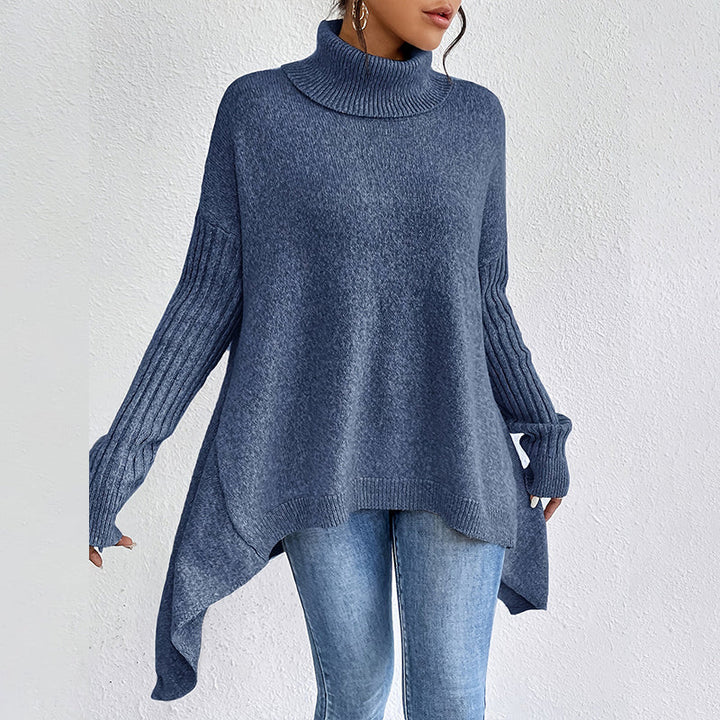 Marina - Jersey de punto con cuello alto