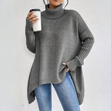 Marina - Jersey de punto con cuello alto