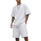 Ana&José™ | 👕 ¡50% DESCUENTO! 🔥 Conjunto Casual Hombre – Camiseta & Shorts – Cómodo & Transpirable – Ideal para días de calor, deporte o playa – Look casual de 2 piezas 🩳
