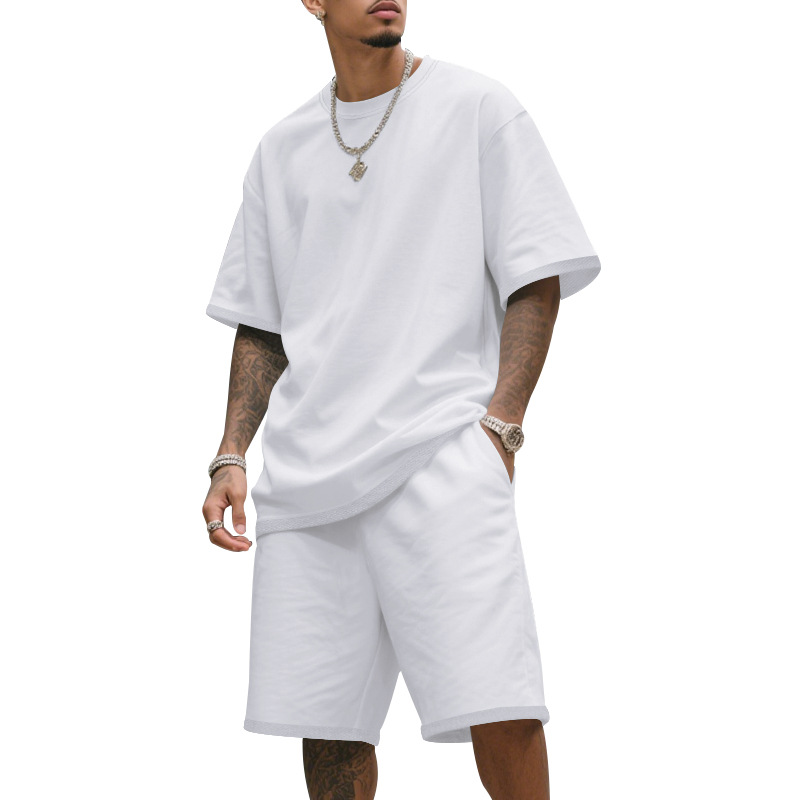 Ana&José™ | 👕 ¡50% DESCUENTO! 🔥 Conjunto Casual Hombre – Camiseta & Shorts – Cómodo & Transpirable – Ideal para días de calor, deporte o playa – Look casual de 2 piezas 🩳
