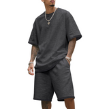 Ana&José™ | 👕 ¡50% DESCUENTO! 🔥 Conjunto Casual Hombre – Camiseta & Shorts – Cómodo & Transpirable – Ideal para días de calor, deporte o playa – Look casual de 2 piezas 🩳
