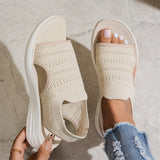 Ana&José™ | Sandalias con plataforma, de material transpirable para mujer