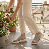 Ana&José™ | Sandalias con plataforma, de material transpirable para mujer
