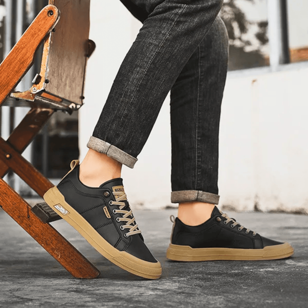 HARRINGTON™ | Zapatillas de Cuero Clásicas