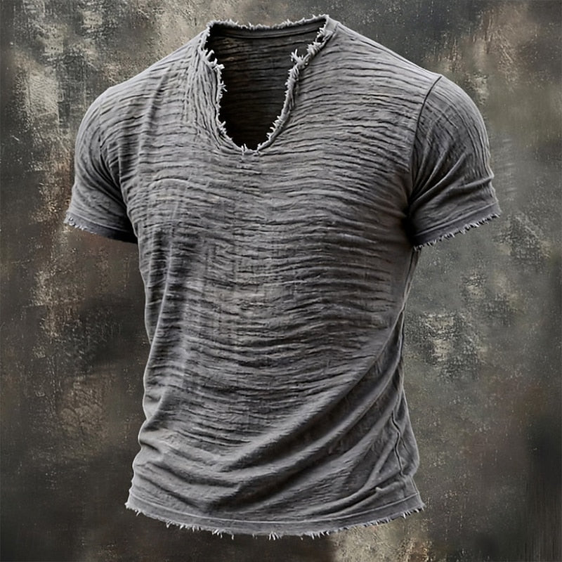 Ana&José™ | Camiseta vintage con cuello en V