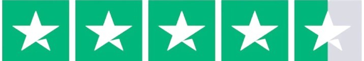 Trustpilot beoordeling 4,7